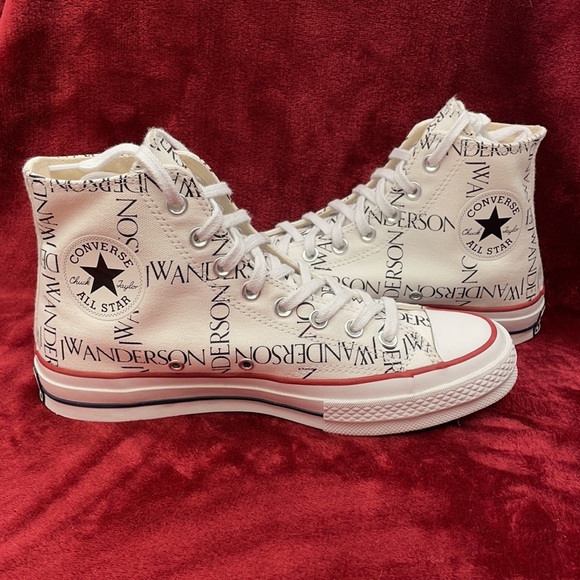 CONVERSE X JW ANDERSON LOGO HI-TOPS - Picture 8 of 12